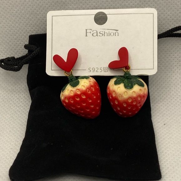 Strawberry Earrings